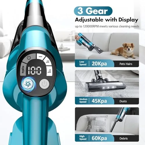 Denqir 700W Cordless Vacuum Cleaner