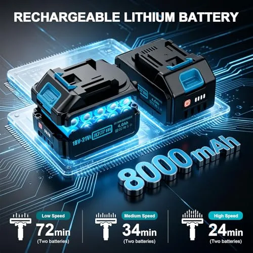 Denqir 700W Akku-Staubsauger